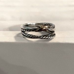 David Yurman crossover single x ring